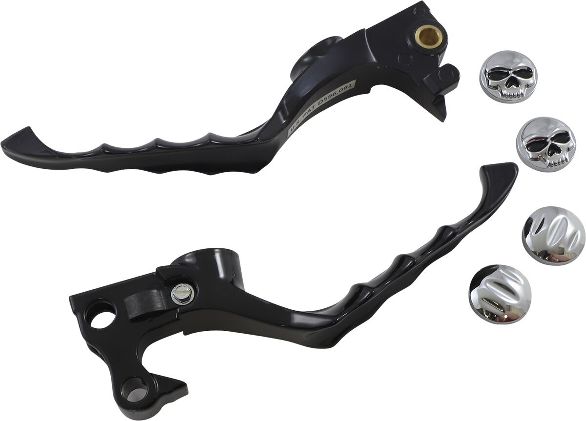 Kuryakyn Levers Zombie Black Levers Zombie - Xl 04-13 - Bla