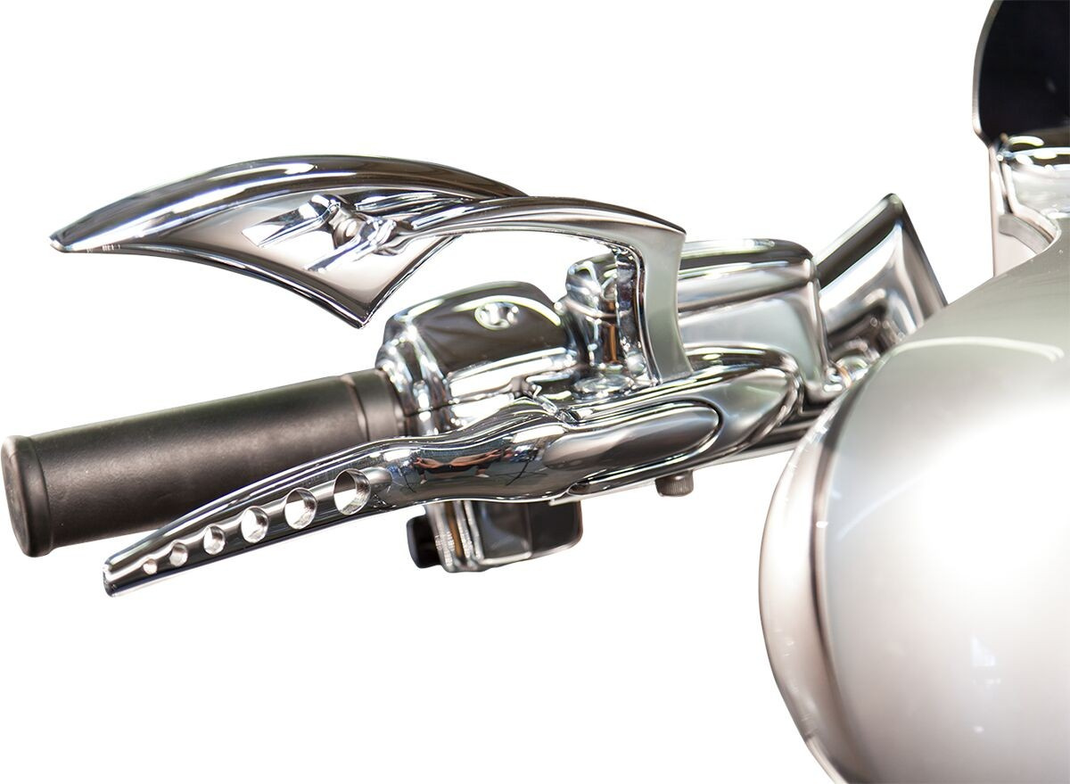 Paul Yaffe Bagger Nation Clutch Lever Racing Chrome Levers Racing Chro