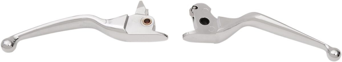 Drag Specialties Wide Blade Clutch And Brake Lever Set Chrome Levers H