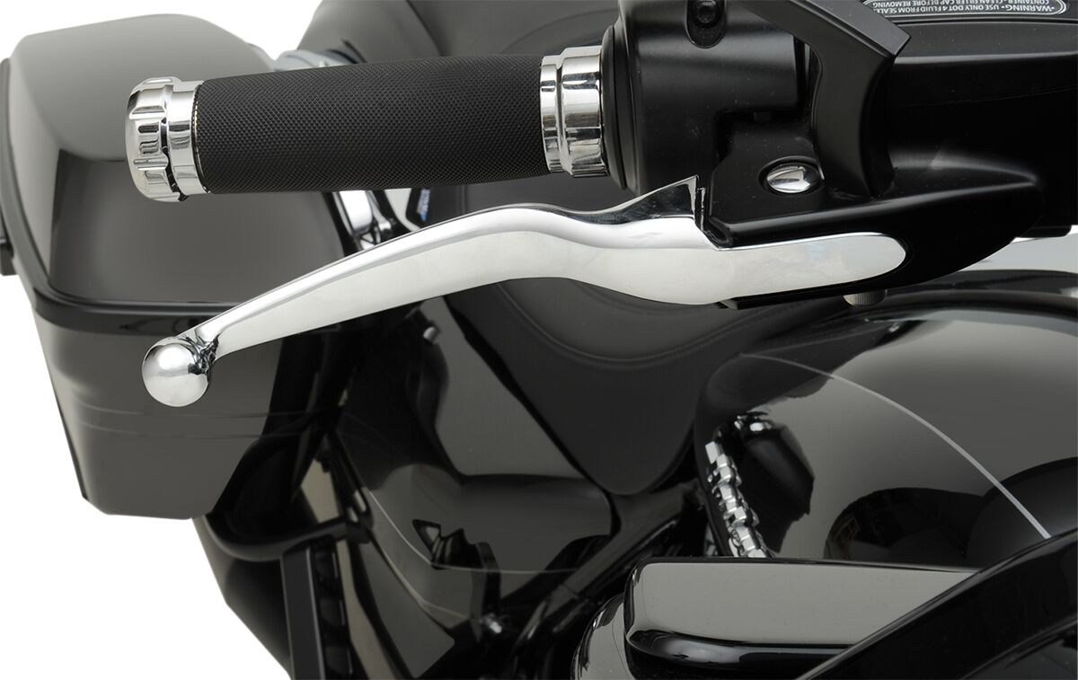 Drag Specialties Wide Blade Clutch And Brake Lever Set Chrome Levers H