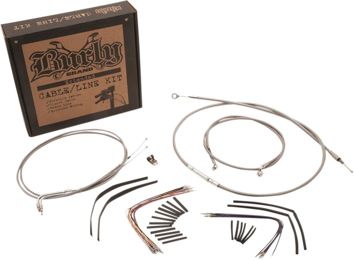 Burly Brand Cable Kit Handlebar 16