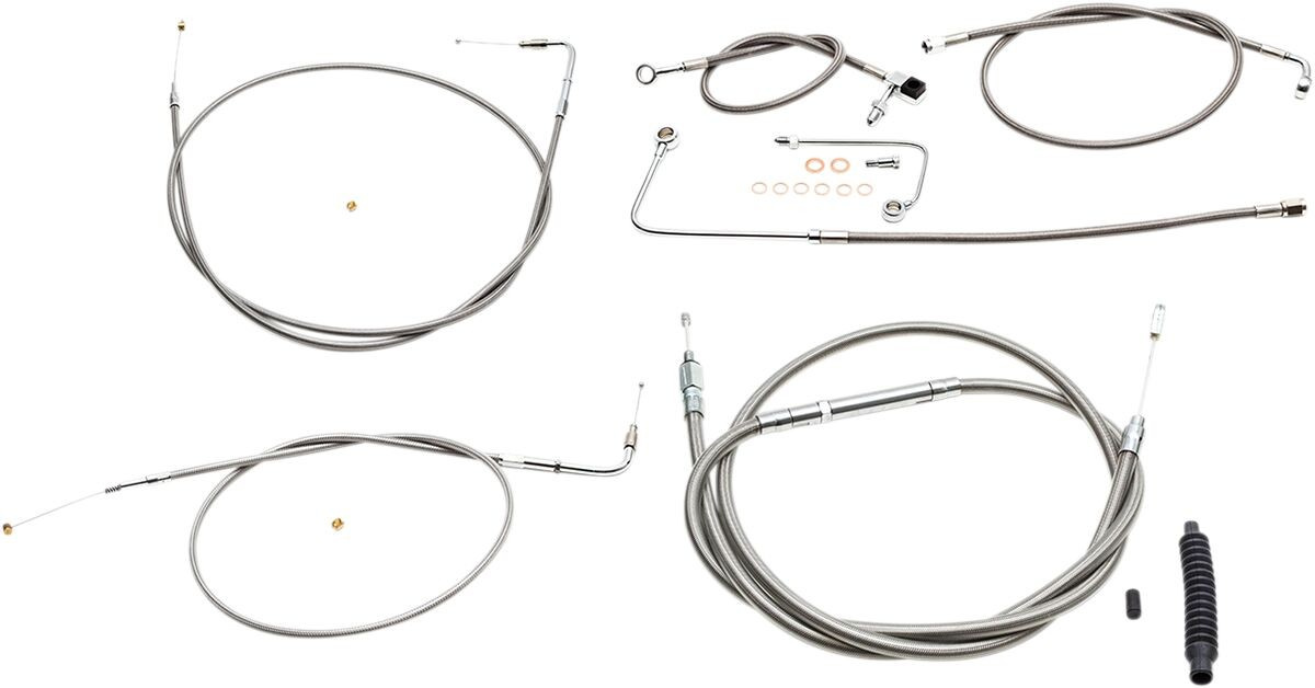 La Choppers Handlebar Cable/Brake & Clutch Line/Wire Kits And Componen