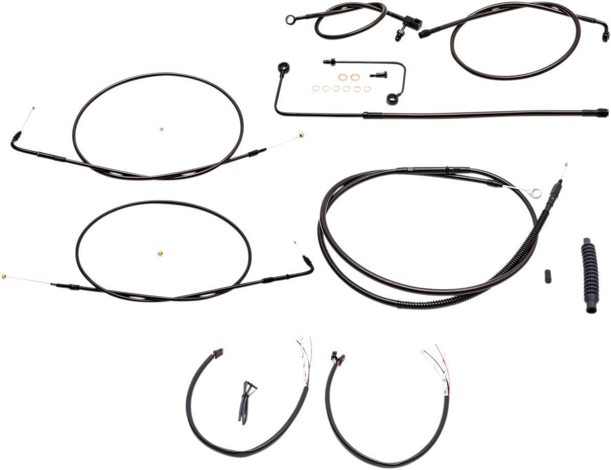 La Choppers Handlebar Cable/Brake & Clutch Line/Wire Kits And Componen