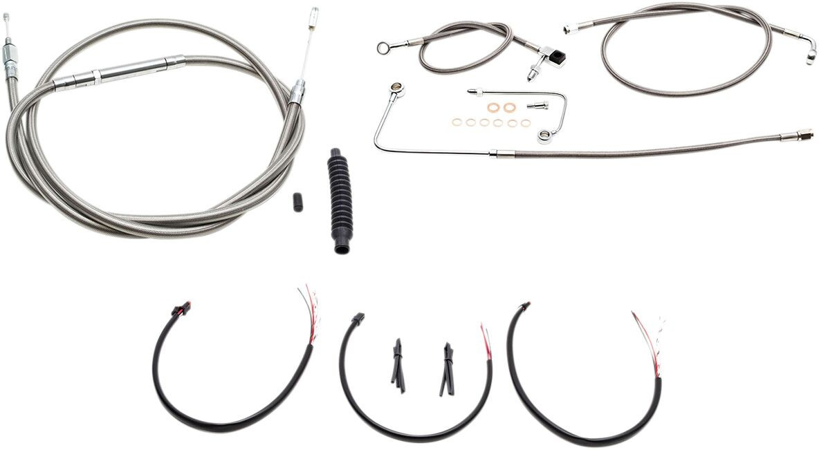 La Choppers Handlebar Cable/Brake & Clutch Line/Wire Kits And Componen