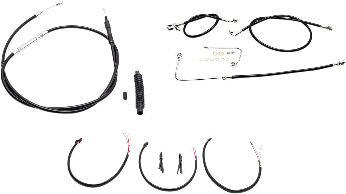 La Choppers Handlebar Cable/Brake & Clutch Line/Wire Kits And Componen