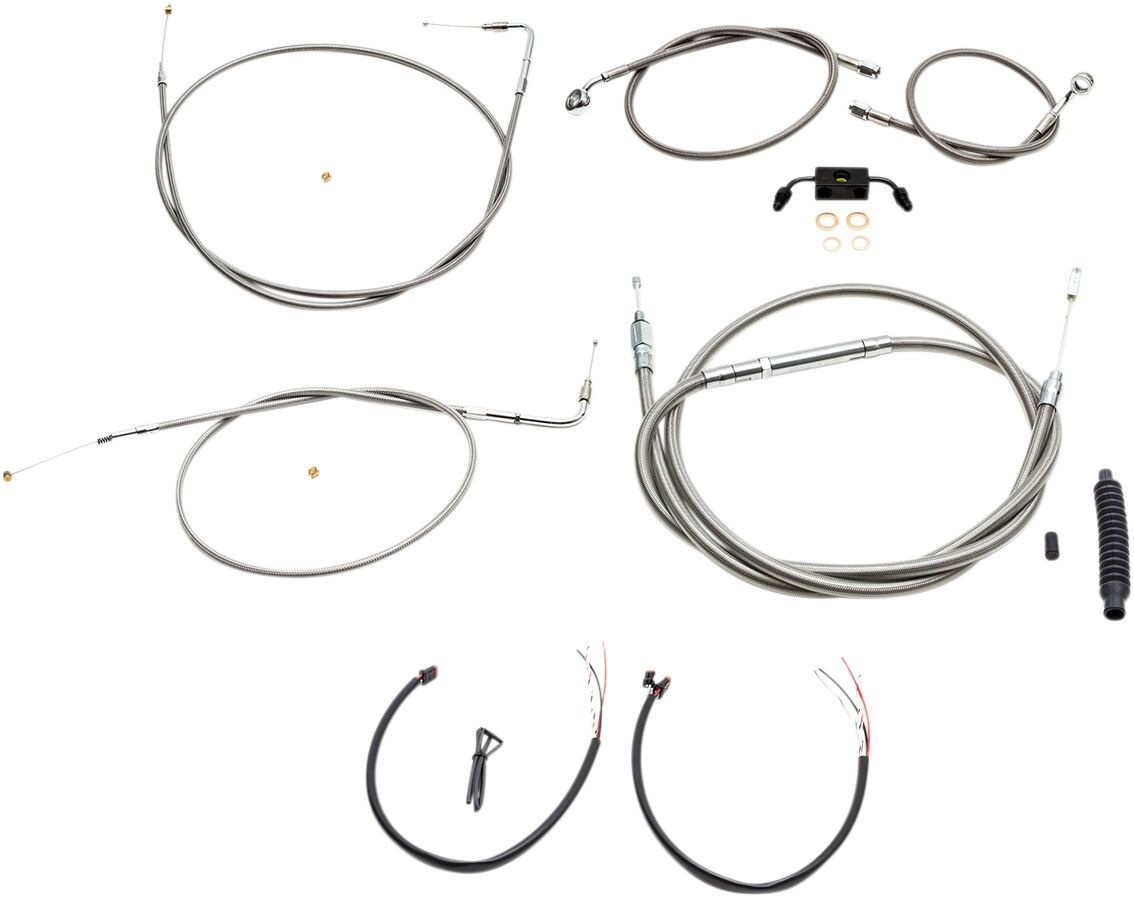 La Choppers Handlebar Cable/Brake & Clutch Line/Wire Kits And Componen