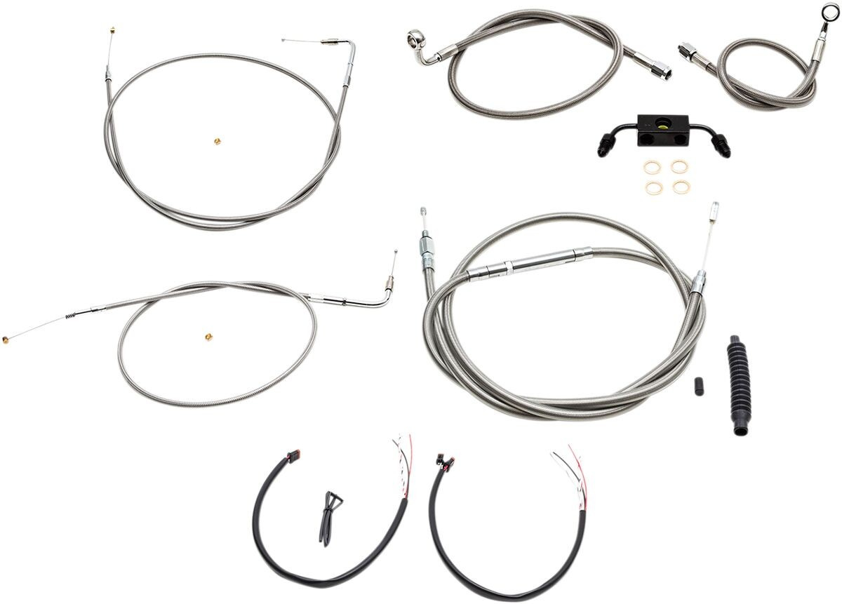 La Choppers Handlebar Cable/Brake & Clutch Line/Wire Kits And Componen