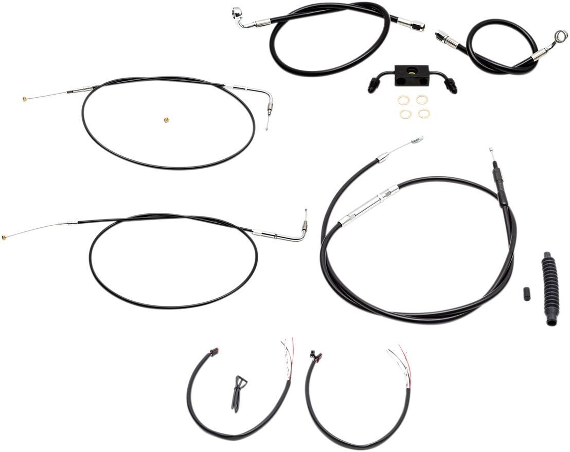 La Choppers Handlebar Cable/Brake & Clutch Line/Wire Kits And Componen