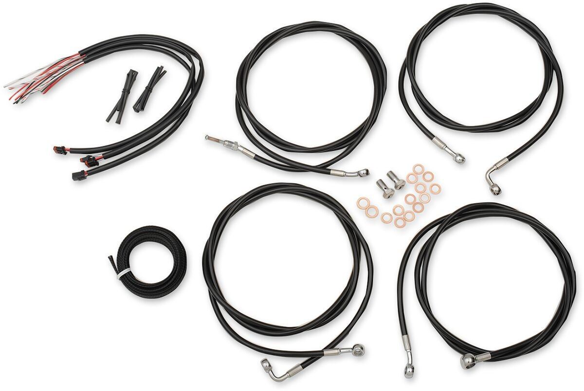 La Choppers Handlebar Cable/Brake & Clutch Line/Wire Kits And Componen