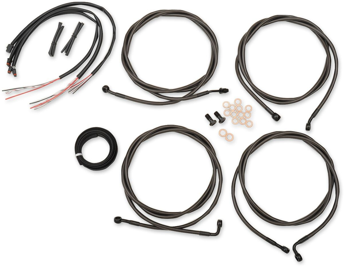 La Choppers Handlebar Cable/Brake & Clutch Line/Wire Kits And Componen