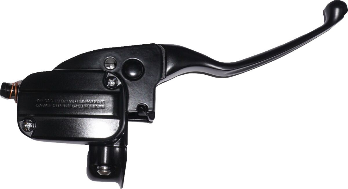 Drag Specialties Black Master Cylinder For '17 + Touring Master Cyl Mb