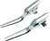 Drag Specialties Levers - Lsr - Chrome Levers Lsr Chr 18-22 St Drag Specialties Levers - Lsr - Chrome Levers Lsr Chr 18-22 St