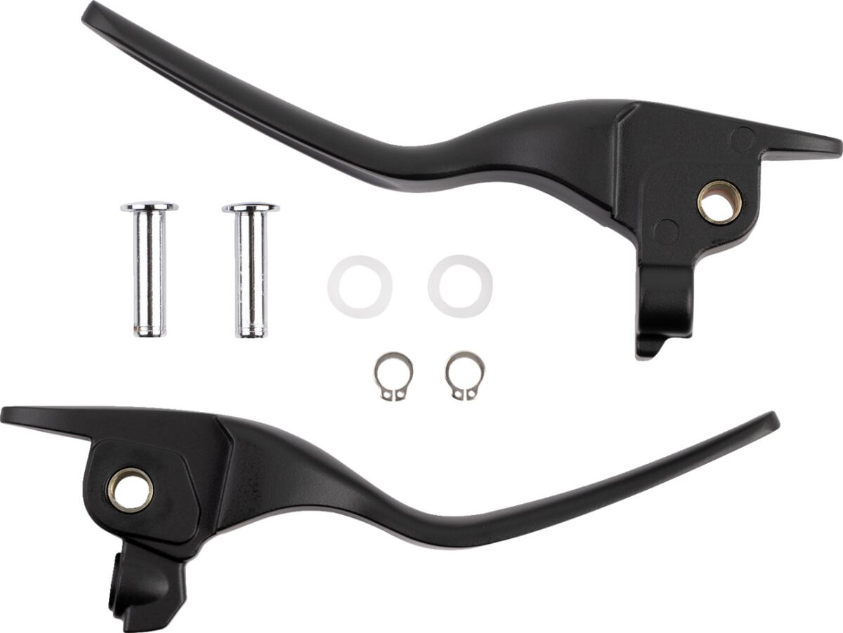 Drag Specialties Levers - Lsr - Black Levers Lsr Blk 17-20Tour