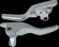 Drag Specialties Lever Set Short Chr 08-13 Tour Lever Set Short Chrome Drag Specialties Lever Set Short Chr 08-13 Tour Lever Set Short Chrome