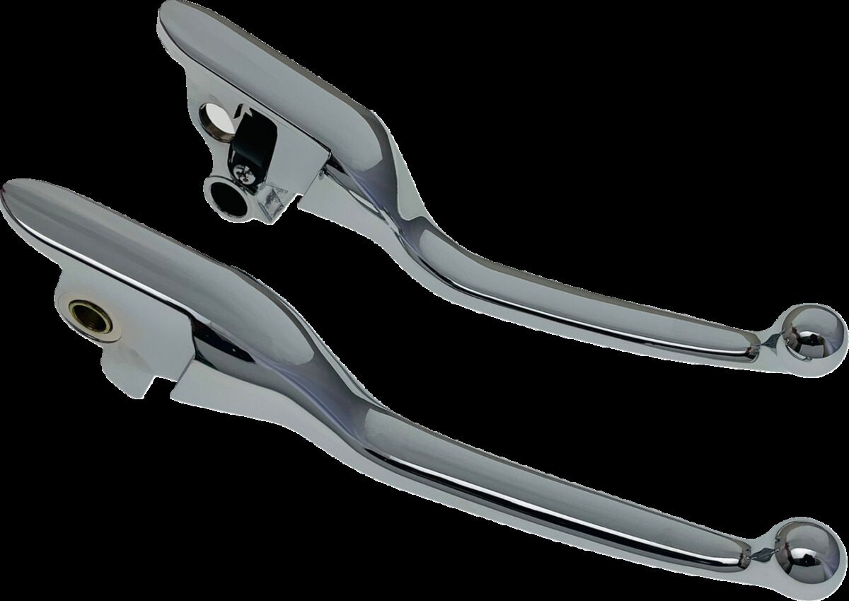 Drag Specialties Lever Set Narrow Chr 18-23 Softail Lever Set Narrow C