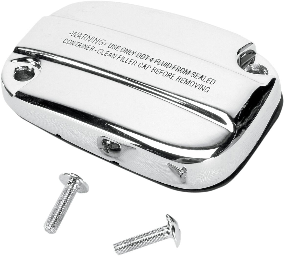 Drag Specialties Handlebar Master Cylinder Cover Chrome Cover Frt Mc 0