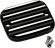 Joker Machine Master Cylinder Cover Front Finned Black-Silver Cover F