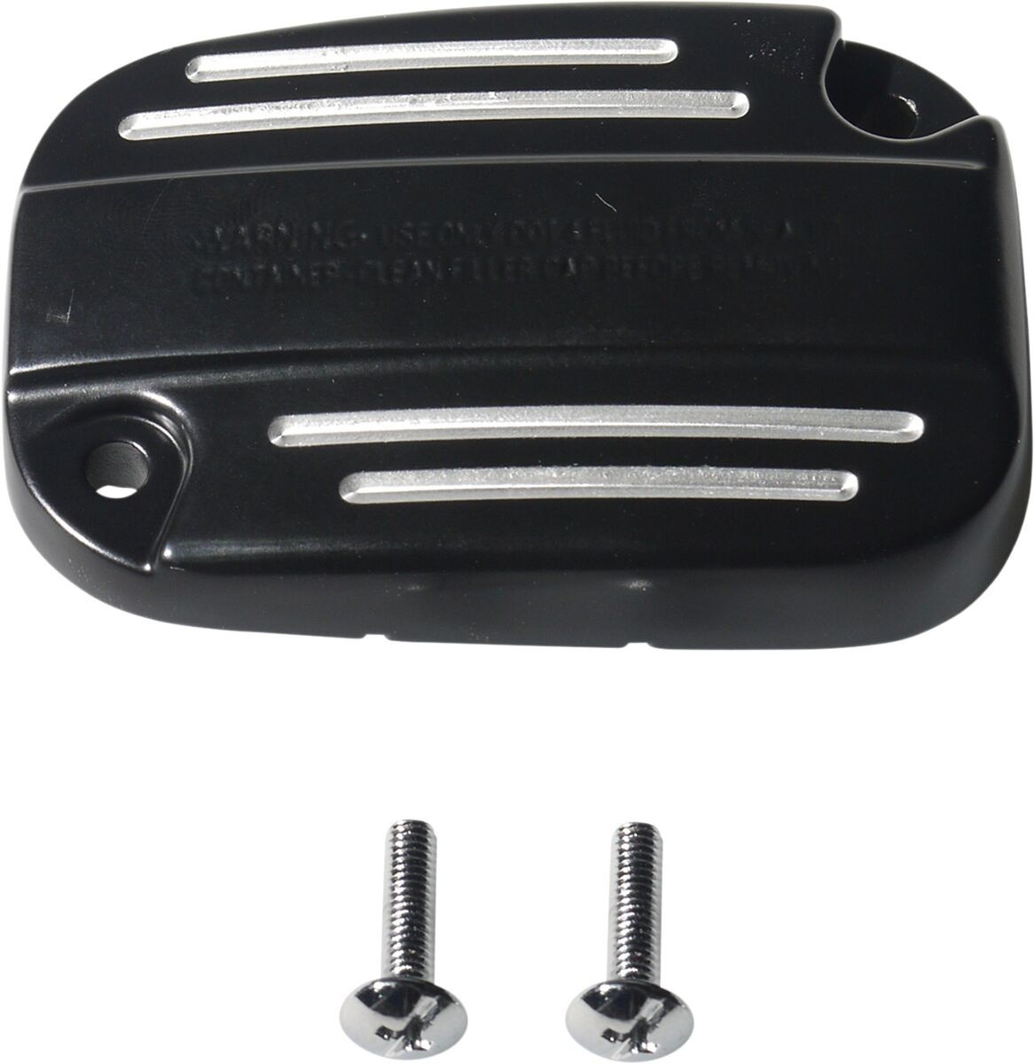 Drag Specialties Black Master Cylinder Cover For '08 - '18 Fl Cover M/