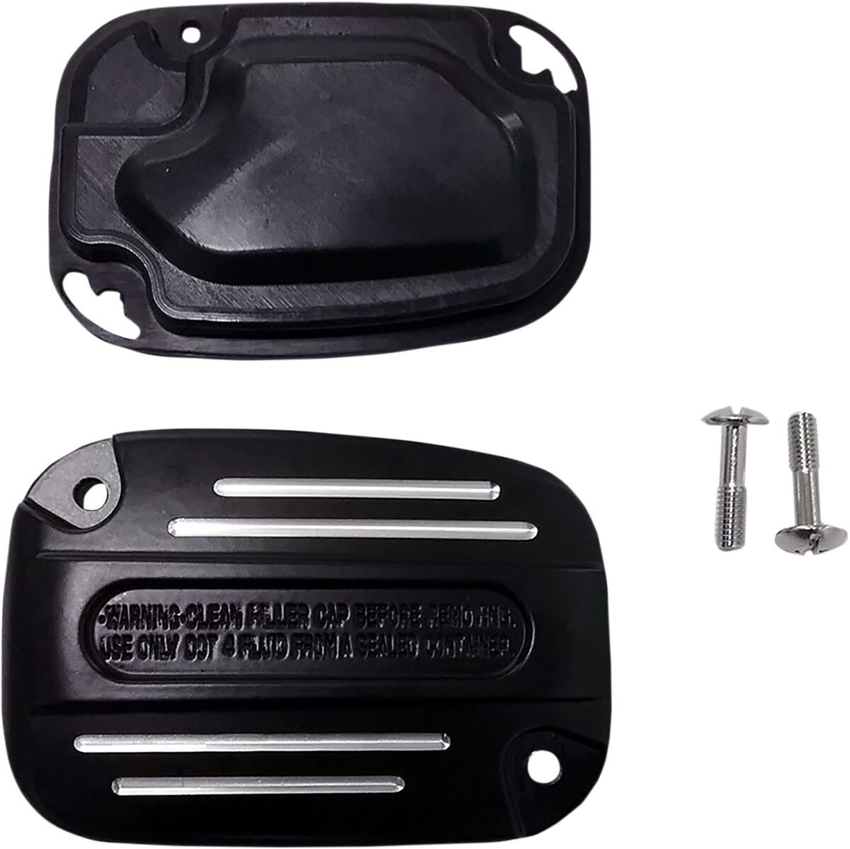 Drag Specialties Black Clutch Master Cylinder Clutch Cover For '17 - '