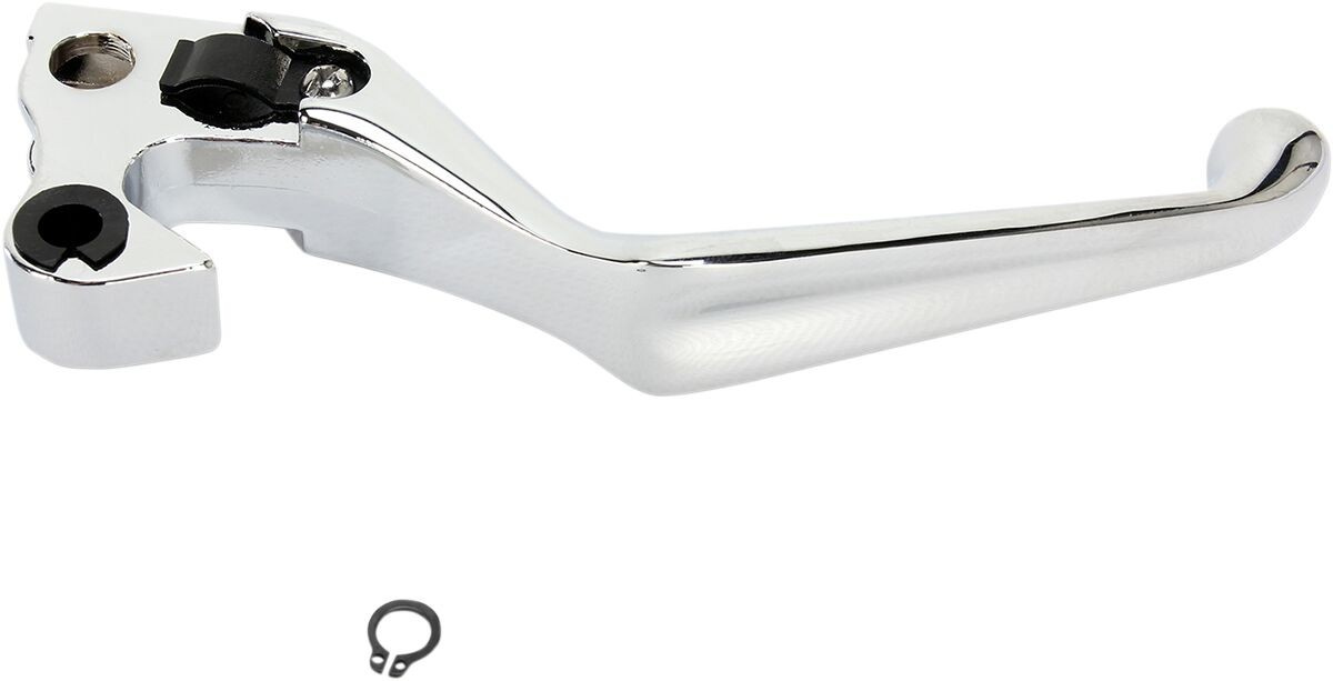 Drag Specialties Clutch Lever Wide Blade Replacement Chrome Lever Cltc