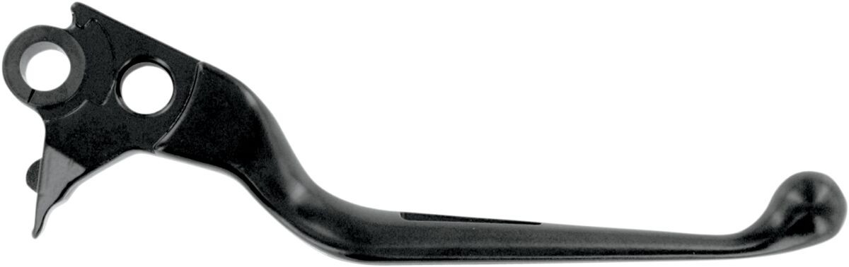 Drag Specialties Brake Lever Slotted Wide Blade Black Lever Brk Blk Sl