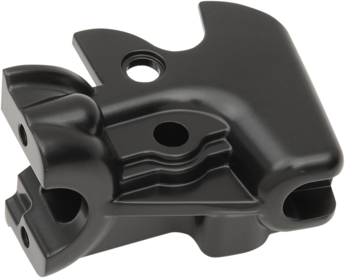 Drag Specialties Clutch Lever Bracket Black Bracket Cltch Blk14-22Xl