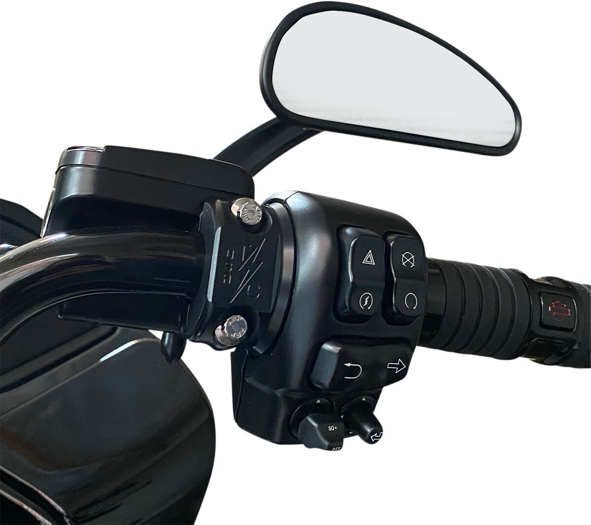 Thrashin Supply Co. Black Clutch/Brake Perch Clamp Perch Clutch/Brake