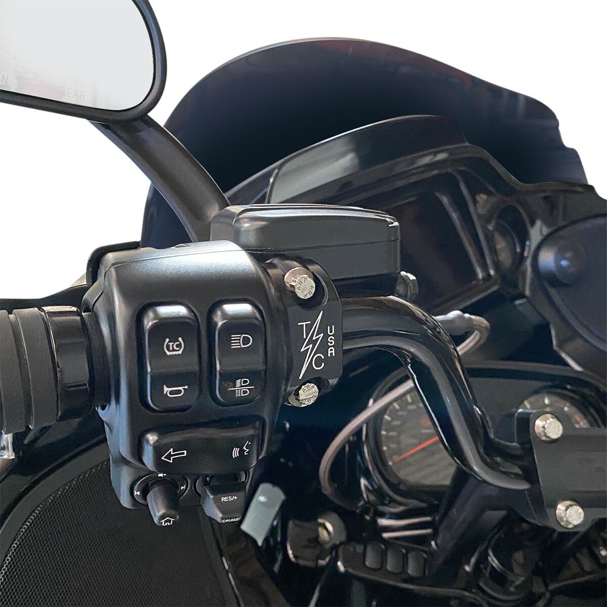 Thrashin Supply Co. Twice Cut Clutch/Brake Perch Clamp Perch Clutch/Br