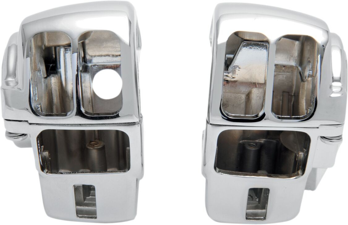 Drag Specialties Switch Housing Kit W/ Radio Chrome Housing Swt Chr 08