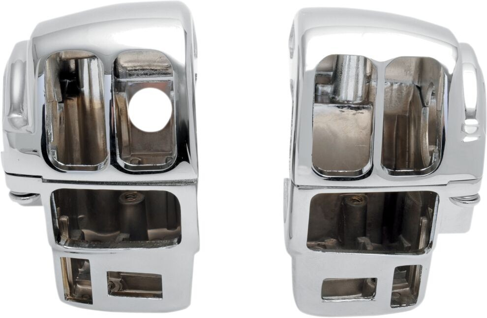 Drag Specialties Switch Housing Kit W/ Radio/Cruise Chrome Housing Swt