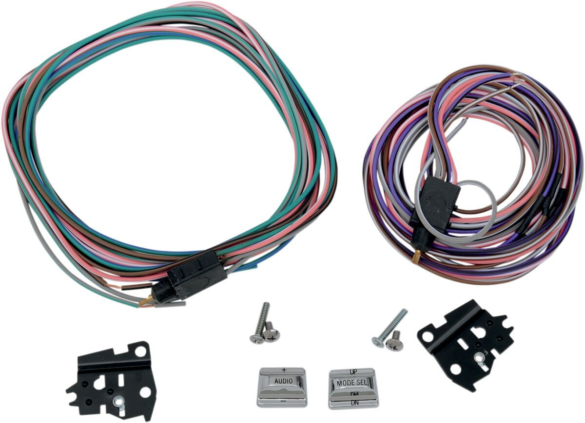 Drag Specialties Switch Kit Radio Chrome Switch Kt Chr Radio