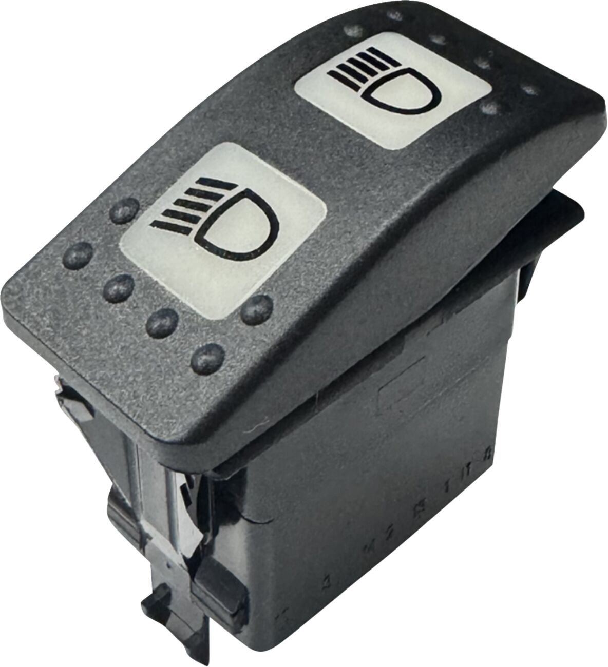Custom Dynamics Rocker Switch - 3 Position - Lighted Switch Rocker 3 P