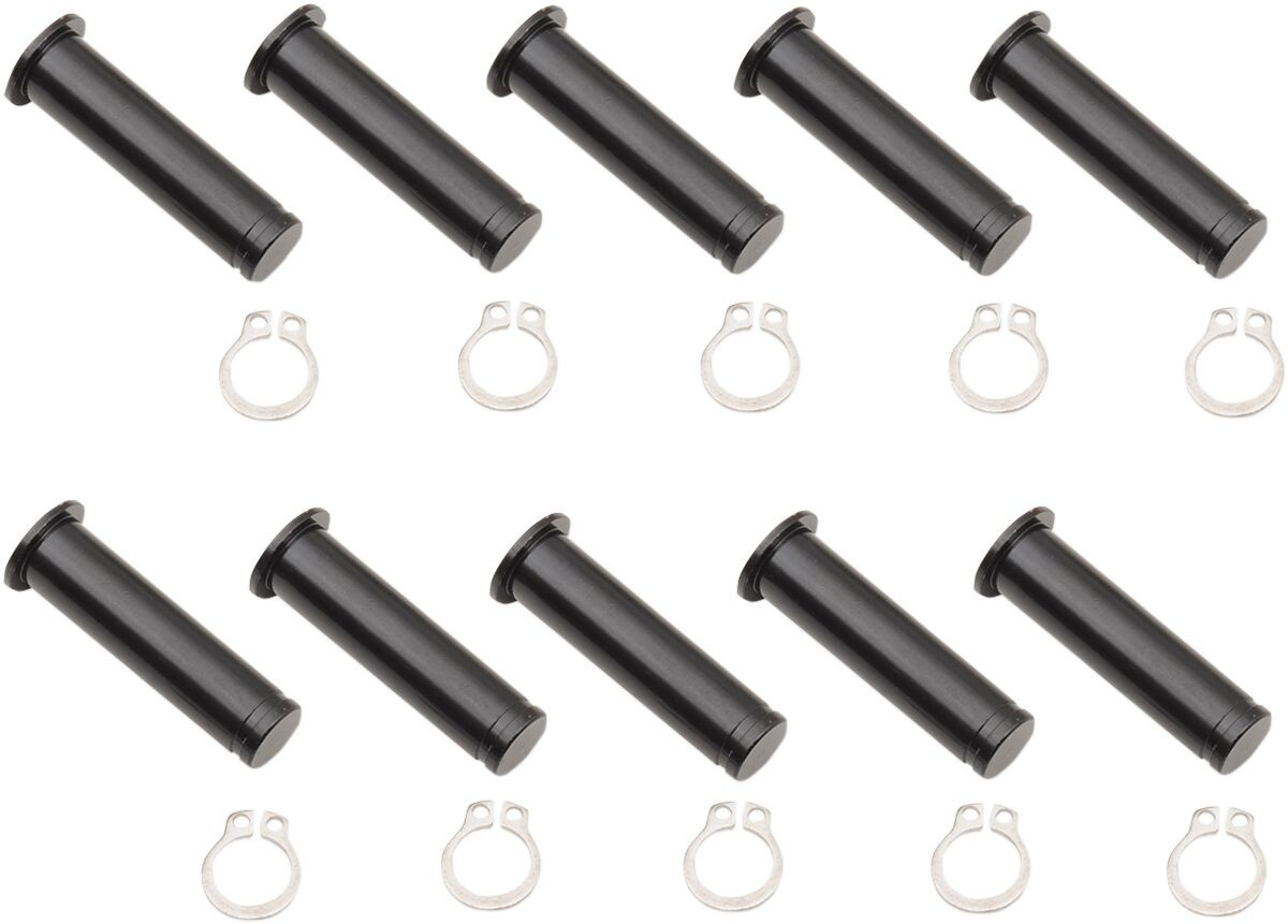 Drag Specialties Pivot Pin/Clip Kits Black Pin Pivt Blk 04-19Xl 10Pk