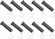 Drag Specialties Pivot Pin/Clip Kits Black Pin Pivt Blk 04-19Xl 10Pk