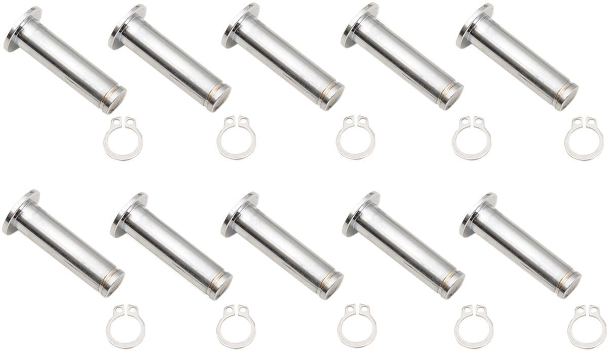 Drag Specialties Brake Side Pivot Pin/Clip Kits Chrome Pin Brke Chr 08