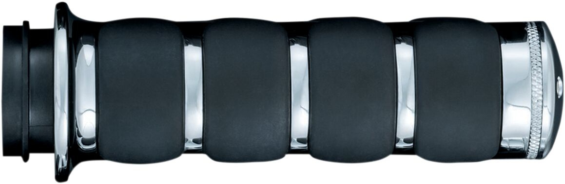 Kuryakyn Iso-Grips For Electronic Throttle Chrome Grips Iso - Hd 08-Up