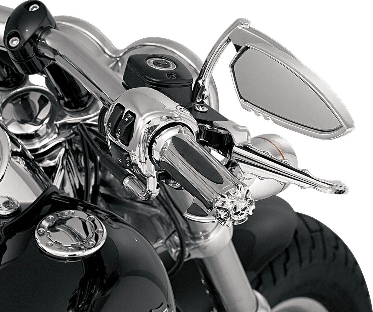 Kuryakyn Zombie Grips With Throttle Boss For Electronic Throttle Grips