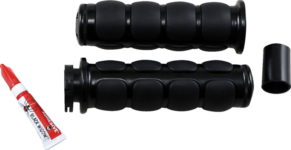 Kuryakyn Grip Iso Black Metric Grips Universal Grips Iso - Black -