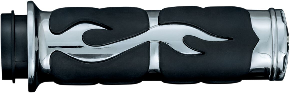 Kuryakyn Iso-Flame Grips For Electronic Throttle Grip Iso Flame Tbw