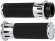 Arlen Ness Grips Deep Cut Fusion Throttle By Wire Chrome Grip Deep Cut