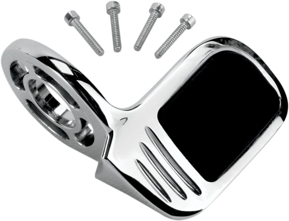 Kuryakyn Contour Throttle Boss Left Chrome Throttle Boss Left Side Con