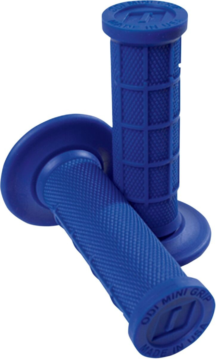 Odi Grips Half Waffle Mini Blue Grips Mini Mx Bl