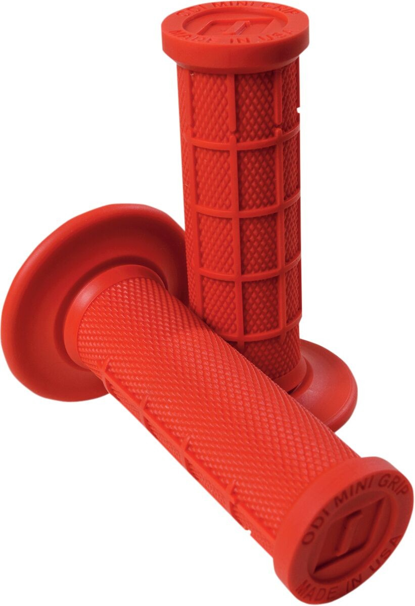 Odi Grips Half Waffle Mini Red Grips Mini Mx Rd