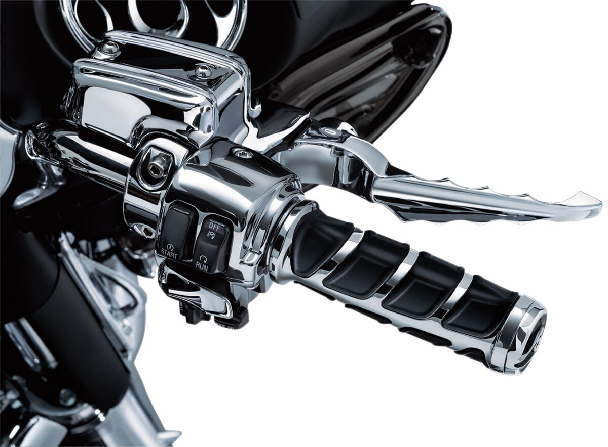 Kuryakyn Grips Kinetic For Electronic Throttle Chrome Grips Kinetic -