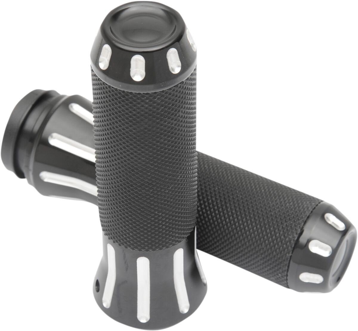 Drag Specialties Cobra Hand Grips Tbw Black/Clear Cut Grips Custom Tbw