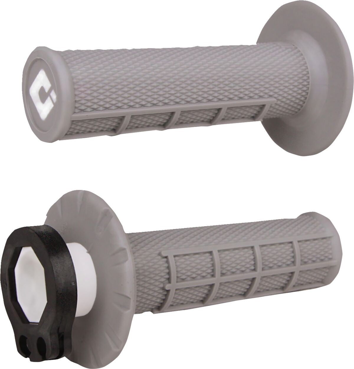 Odi Mx V2 Lock-On Half-Waffle Pro Soft Grip Gray Grip 1/2 Waff Mx Soft