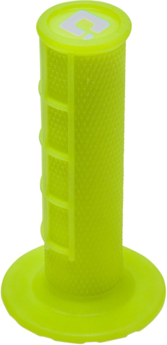 Odi Mx V2 Lock-On Half-Waffle Grip Flo Yellow Grip 1/2 Waffle Mx Fl Ye