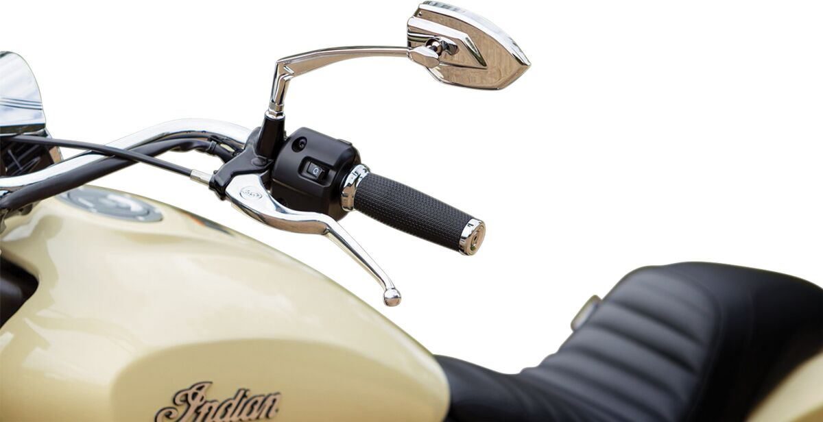 Kuryakyn Thresher Grips 7/8 In Uni Grip Thresher Univ 7/8 Ch