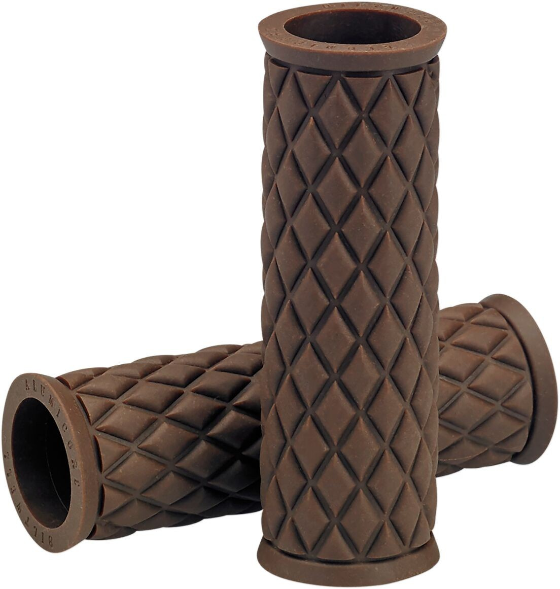 Biltwell Alumicore Grip Sleeves Tpv Rubber Chocolate Grips Alumicore R