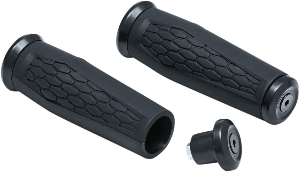 Kuryakyn  Universal Grips Hex - Black -